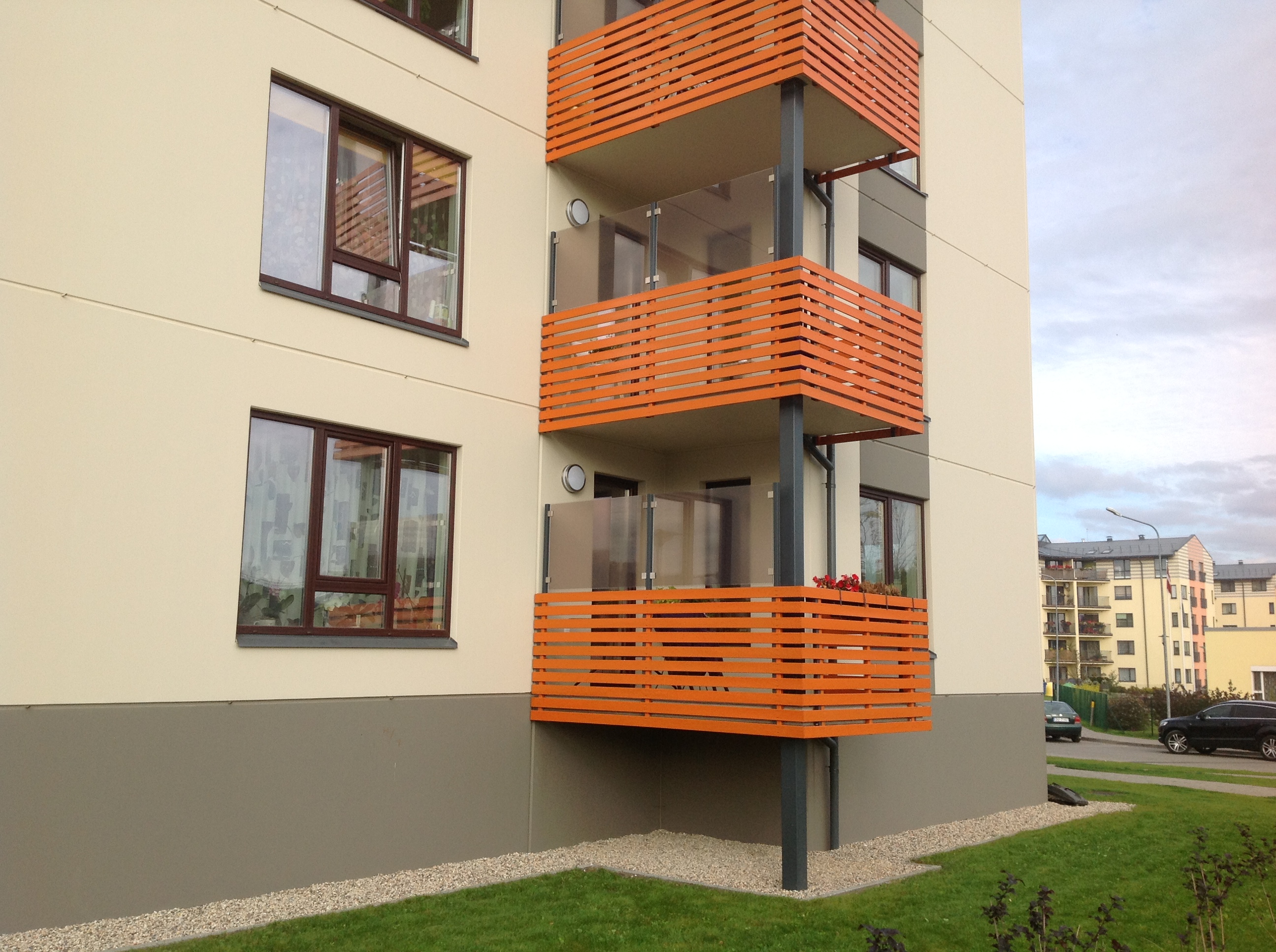 Dizaina balkona margas