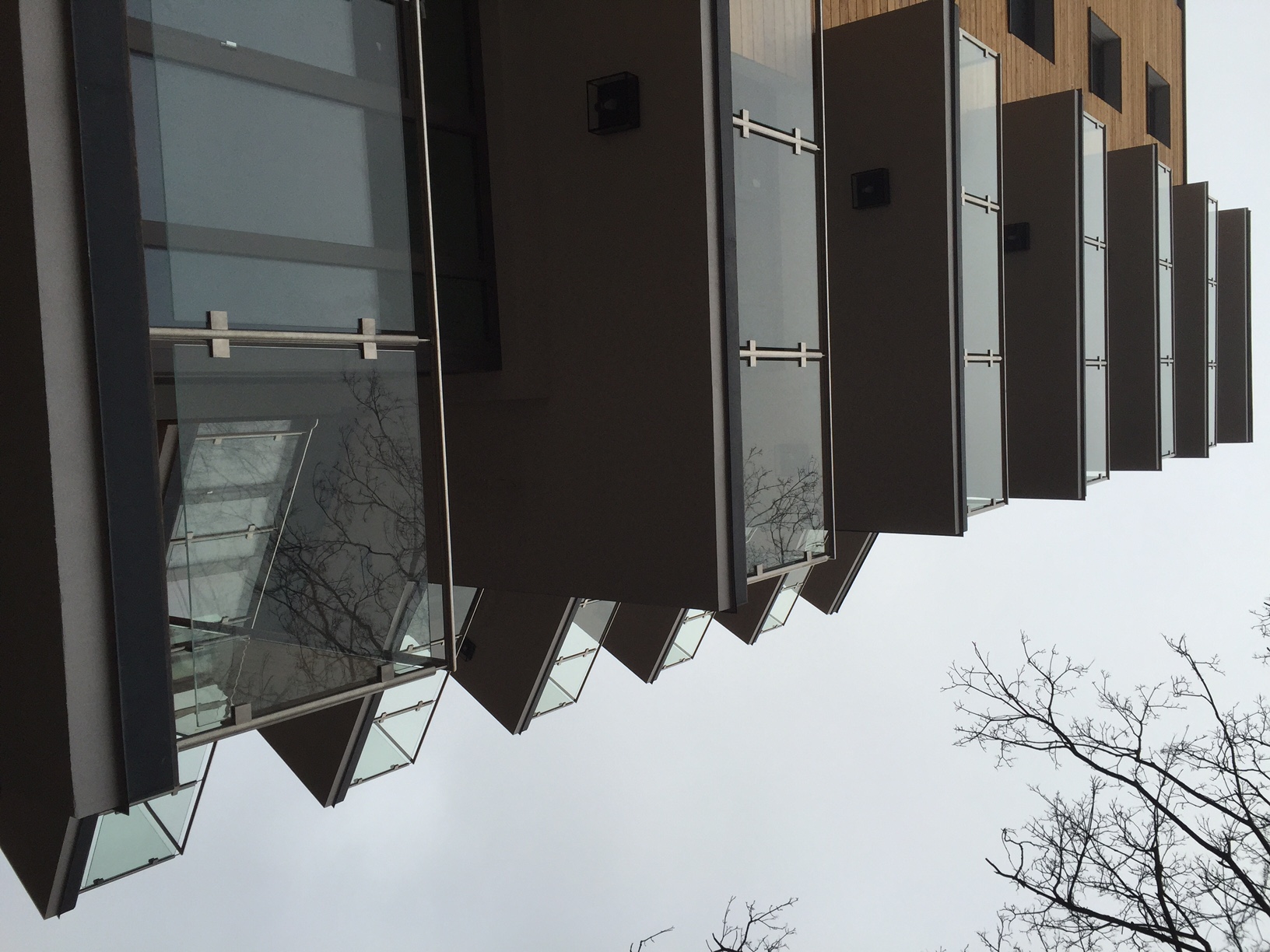 Stikla balkona margas