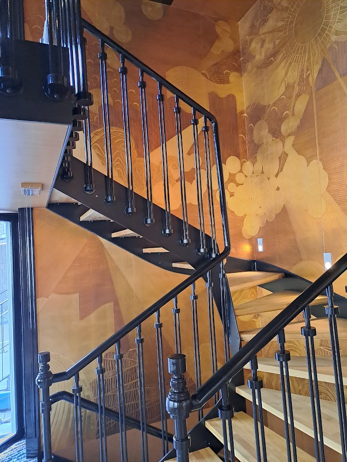 Dekorativas trepju margas